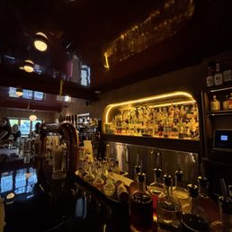 Upstairs bar Upstairs bar