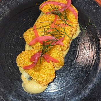 Bramble & Hare - Fried green tomatoes - New American Near Me - Boulder, Colorado