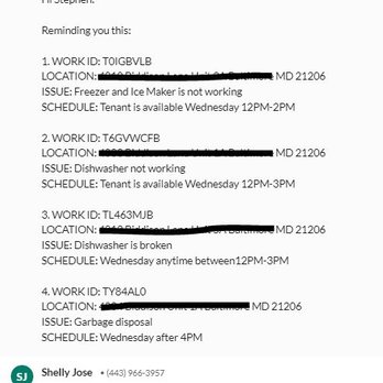 Dremus Appliance Repair - He agreed to be out vendor and signed our vendor agreement but he went MIA when I assigned some work orders - Appliances & Repair Near Me - Severn, Maryland