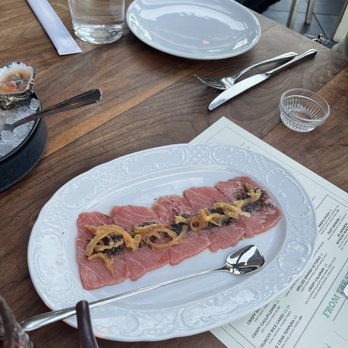 Catch - Yellowfin Truffle Crudo - Sushi Bars Near Me - West Hollywood, California Catch - Yellowfin Truffle Crudo - Sushi Bars Near Me - West Hollywood, California