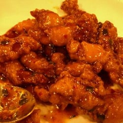Crispy sezchwan (sp?) beef