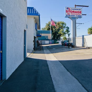 A-American Self Storage - Driveway. - Self Storage Near Me - El Cajon, California A-American Self Storage - Driveway. - Self Storage Near Me - El Cajon, California