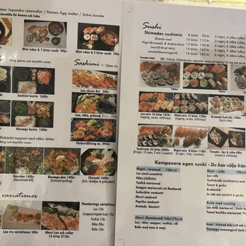 Shimads Sushiakademi - Menus - Sushi Bars Near Me - Borås, O Shimads Sushiakademi - Menus - Sushi Bars Near Me - Borås, O