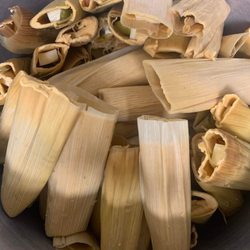 La Esquina - Homemade tamales! Pork or cheese with jalapeños.