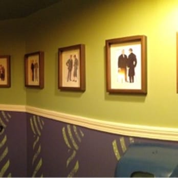 Brownstone Cafe - Men's room decor. - Cafes Near Me - Antigonish, Nova Scotia