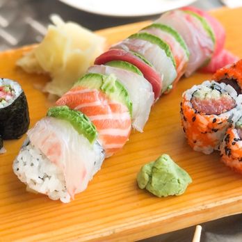 Sushi Sono - 25. Tuna Sushi Roll Rainbow Roll Spicy salmon roll - Japanese Near Me - Columbia, Maryland Sushi Sono - 25. Tuna Sushi Roll Rainbow Roll Spicy salmon roll - Japanese Near Me - Columbia, Maryland