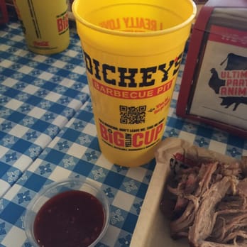 Dickey's Barbecue Pit - The big yellow cup!! - Barbeque Near Me - Whittier, California Dickey's Barbecue Pit - The big yellow cup!! - Barbeque Near Me - Whittier, California