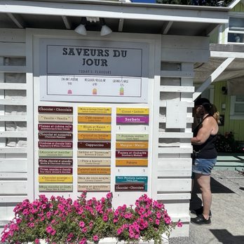 La Cigale - Menu of the day! - Ice Cream & Frozen Yogurt Near Me - Chelsea, Quebec