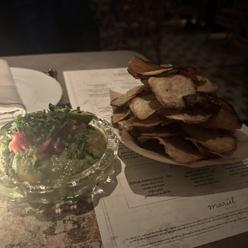 Mariel - Guacamole with fries, nope, nothing Cuban here either. - Cuban Near Me - Boston, Massachusetts Mariel - Guacamole with fries, nope, nothing Cuban here either. - Cuban Near Me - Boston, Massachusetts