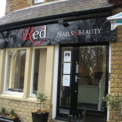 Red Nails and Beauty