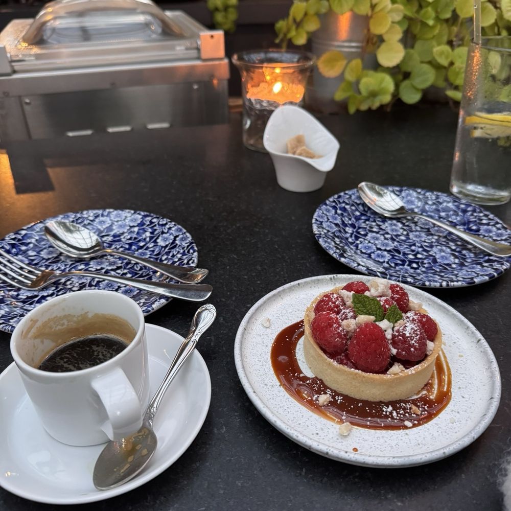 La Bodega - Espresso and chocolate tart - Spanish Near Me - Watertown, Massachusetts