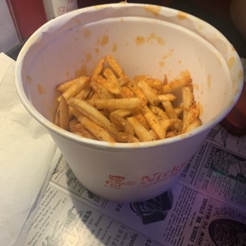 Nick's English Hut - Best fries I've ever had. The bucket is like $12 but it's enough for 3-4 people and the sauce that comes with it is to die for. - Sports Bars Near Me - Bloomington, Indiana Nick's English Hut - Best fries I've ever had. The bucket is like $12 but it's enough for 3-4 people and the sauce that comes with it is to die for. - Sports Bars Near Me - Bloomington, Indiana