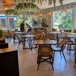 Crepetopia - Indoor seating designed to feel like outdoors without the bugs and humidity!