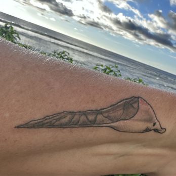Packing Ink Tattoos - Diamond head & manta ray - Tattoo Near Me - Kailua-Kona, Hawaii