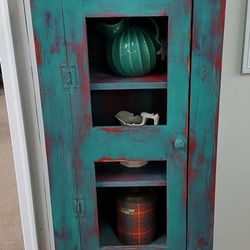 Treasures On Main - Chalk painted cabinet