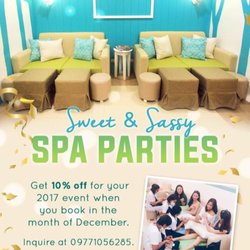 Nailandia - Book a spa party with us and relax with your friends for that special occasion!