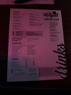 Menu photo 4 The Royal American Charleston, SC Menu photo 4 The Royal American Charleston, SC