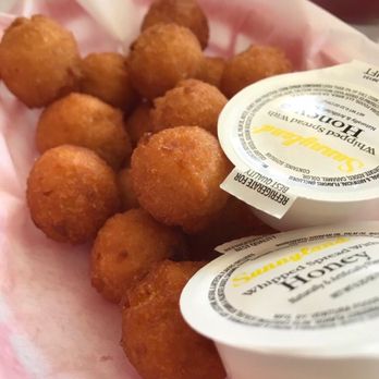 Something Fishy Seafood Restaurant - Tasty hush puppies - Seafood Near Me - Wilmington, North Carolina Something Fishy Seafood Restaurant - Tasty hush puppies - Seafood Near Me - Wilmington, North Carolina