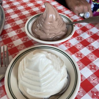 Pizzeria Ruby - Gelato Compliments of the waitress for forgetting our pickles we ordered. - Italian Near Me - Springdale, Arkansas Pizzeria Ruby - Gelato Compliments of the waitress for forgetting our pickles we ordered. - Italian Near Me - Springdale, Arkansas