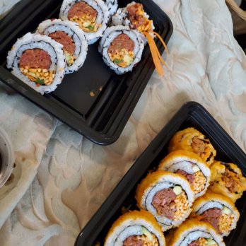 Seed Ranger - Dragon roll and hot cheeto roll (vegan) - Vegan Near Me - Ventura, California Seed Ranger - Dragon roll and hot cheeto roll (vegan) - Vegan Near Me - Ventura, California