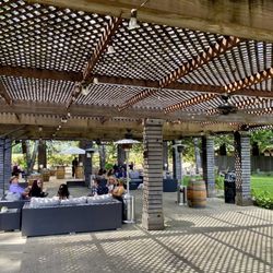 Trentadue Winery - Back patio