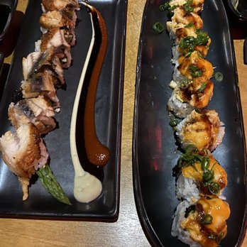 Virago - The Bomb and Golden Dragon rolls - Asian Fusion Near Me - Nashville, Tennessee Virago - The Bomb and Golden Dragon rolls - Asian Fusion Near Me - Nashville, Tennessee