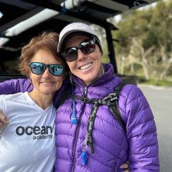 Ocean Academy - Angelika comes to Dana Point from Texas to surf and paddle with Ocean Academy.