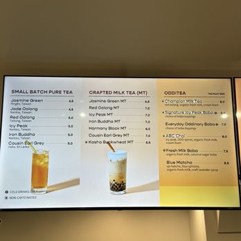 Odd One Out - Drinks menu - Coffee & Tea Near Me - Los Angeles, California Odd One Out - Drinks menu - Coffee & Tea Near Me - Los Angeles, California