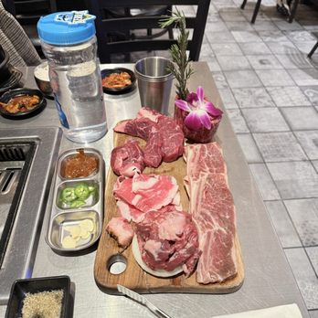K-Street K-BBQ - Meat platter - Korean Near Me - Redmond, Washington K-Street K-BBQ - Meat platter - Korean Near Me - Redmond, Washington