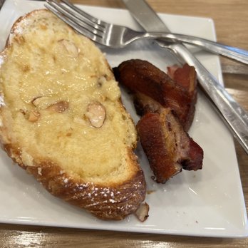Poppy's Coffee and Kitchen - Almond croissant and pork belly (thank you chef!) - Breakfast & Brunch Near Me - New Haven, Connecticut Poppy's Coffee and Kitchen - Almond croissant and pork belly (thank you chef!) - Breakfast & Brunch Near Me - New Haven, Connecticut