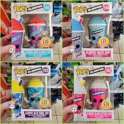 Speedway - Exclusive Slurpee Funko Pops.