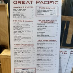 Here is the menu Here is the menu