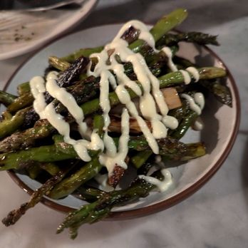 Terra - Side of grilled asparagus - so so - Italian Near Me - Santa Clara, California