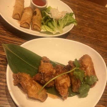 Ginger - Veggie Crispy Spring Rolls Honey Glazed Chicken Wings - Chinese Near Me - National Harbor, Maryland Ginger - Veggie Crispy Spring Rolls Honey Glazed Chicken Wings - Chinese Near Me - National Harbor, Maryland