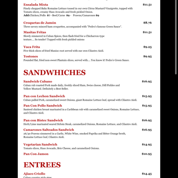 Cafe Con Leche - sandwich menu - Cuban Near Me - Seattle, Washington Cafe Con Leche - sandwich menu - Cuban Near Me - Seattle, Washington