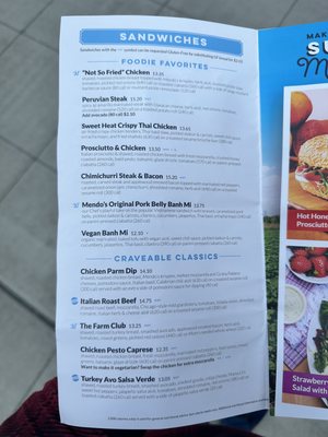 Menu photo 6 Mendocino Farms Seattle, WA