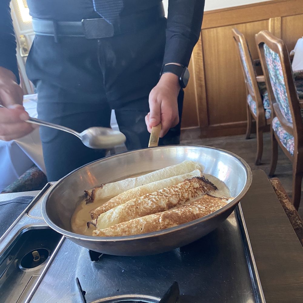 Old Surrey Restaurant - Crepes Suzette - French Near Me - Surrey, British Columbia