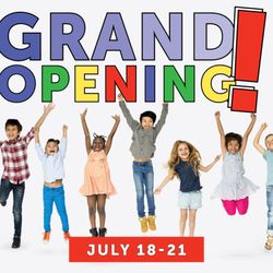Join us to celebrate our Grand Opening July 18-21! We will have giveaways and events all weekend!