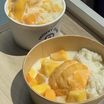 Yogurt Club - Mango Sticky Rice (Frozen Yogurt), Mango Sticky Rice (Greek Yogurt) - Ice Cream & Frozen Yogurt Near Me - New York, New York Yogurt Club - Mango Sticky Rice (Frozen Yogurt), Mango Sticky Rice (Greek Yogurt) - Ice Cream & Frozen Yogurt Near Me - New York, New York