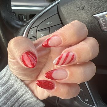 Star Nails & Spa - Fill with Christmas nails !! - Nail Salons Near Me - Tonawanda, New York Star Nails & Spa - Fill with Christmas nails !! - Nail Salons Near Me - Tonawanda, New York
