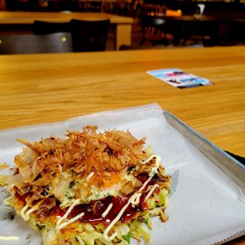 Parkway Food Hall - Yummy cabbage pancake from Baa Hachi Japanese - Food Court Near Me - Longmont, Colorado Parkway Food Hall - Yummy cabbage pancake from Baa Hachi Japanese - Food Court Near Me - Longmont, Colorado