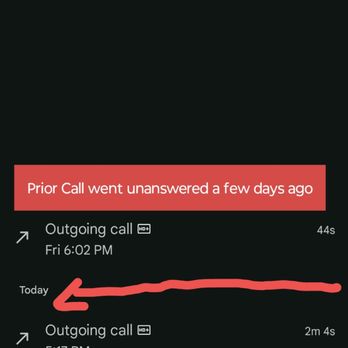 24 Braiding Salon - Screenshot of the call log. Friday, I didn't get a human so called back today after their latest Tiktok posted. - Hair Salons Near Me - Charlotte, North Carolina 24 Braiding Salon - Screenshot of the call log. Friday, I didn't get a human so called back today after their latest Tiktok posted. - Hair Salons Near Me - Charlotte, North Carolina