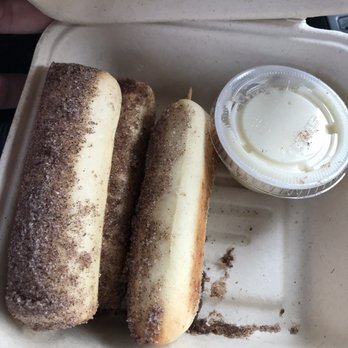 Cinnaholic - Cinnamon sticks with hazelnut sauce ! - Bakeries Near Me - Dallas, Texas Cinnaholic - Cinnamon sticks with hazelnut sauce ! - Bakeries Near Me - Dallas, Texas