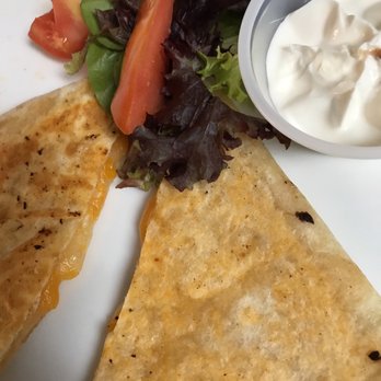 Aqui Es - Cheese quesadilla is the only thing I took a picture of because we devoured the rest of it. - Mexican Near Me - Bethlehem, Pennsylvania Aqui Es - Cheese quesadilla is the only thing I took a picture of because we devoured the rest of it. - Mexican Near Me - Bethlehem, Pennsylvania