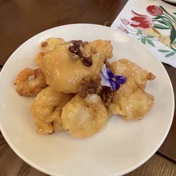 Bloom & Vine - Honey walnut shrimp - Asian Fusion Near Me - Mountain View, California