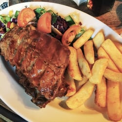 Ye Olde Cheshire Cheese Inn - Pork ribs! delicious