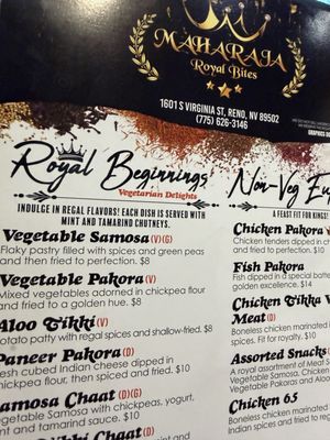 Menu photo 8 Maharaja Royal Bites Reno, NV Menu photo 8 Maharaja Royal Bites Reno, NV
