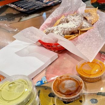 Taqueria Atexcac - Refried beans on the chips. - Mexican Near Me - Newark, Delaware Taqueria Atexcac - Refried beans on the chips. - Mexican Near Me - Newark, Delaware