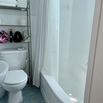 Tropic Terrace - Small but very clean bathroom - Vacation Rentals Near Me - Treasure Island, Florida Tropic Terrace - Small but very clean bathroom - Vacation Rentals Near Me - Treasure Island, Florida