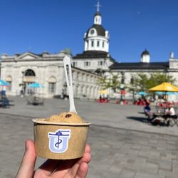 Churn Small Batch Ice Cream - Coffee toffee - small in cup